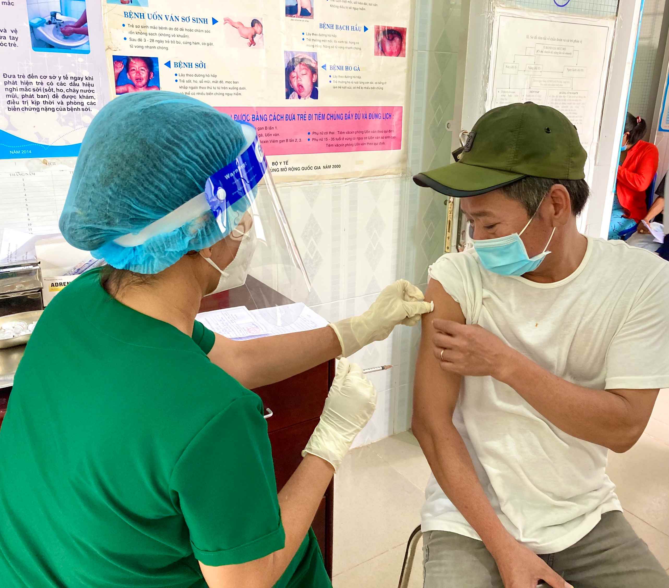 Huyện Dương Minh Châu khẩn trương tiêm trên 33 ngàn liều vắc xin  Covid-19 đợt 6
